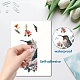 8 Sheets 8 Styles PVC Waterproof Wall Stickers DIY-WH0345-108-3