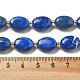 Нитки бусины из натурального ляписа-лазури G-H005-A09-02-5