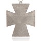 Lega resina Arman croce maltese grandi ciondoli PALLOY-J098-03AS-2