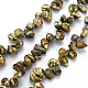 Chapelets de perles en Keshi naturel PEAR-S021-013B-03-1