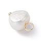 Ciondoli perla naturale PALLOY-JF02200-02-4