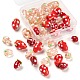 40 pièces à la main au chalumeau 3d perles de fraise LAMP-LS0001-10-3
