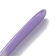 (Defective Closeout Sale: Colour Streaks) Plastic Hair Band Findings OHAR-XCP0001-07-4