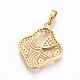 Brass Micro Pave Cubic Zirconia Jewelry Sets SJEW-F189-01G-3