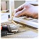 木製ダボピン  木工クラフトロッド  家具取り付け工具用  混合サイズ  バリーウッド  30x6mm / 40x8mm / 40x10mm  約450個/セット AJEW-OC0001-32-6