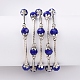 Fashion Glass Beads Wrap Bracelets BJEW-JB04989-01-2