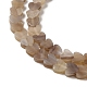 Chapelets de perles vernissées manuelles LAMP-Q035-01O-3