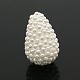 Polymer Clay Acrylic Teardrop Beads OACR-M001-03-1