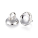 Bails de pendentif de capuchon de perle en plastique KY-K003-02A-2