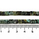 Brins de perles turquoises africaines naturelles (jaspe) G-F762-A14-01-5