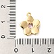 Brass Micro Pave Cubic Zirconia Pendants KK-E082-05G-03-3