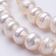 Fili di perline perle naturale PEAR-P002-19-3