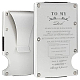 Porta badge in lega di alluminio AJEW-WH0276-006-1