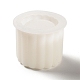 DIYキャンドルシリコンモールド  香りのよいキャンドル作りに  コラム  ホワイト  9.4x7.7cm DIY-M054-02-2