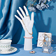 Soporte de exhibición de reloj de mano derecha de maniquí femenino de plástico pp ODIS-WH0017-067-4
