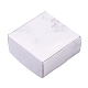 Marble Pattern Foldable Creative Kraft Paper Box CON-CJ0001-05-6