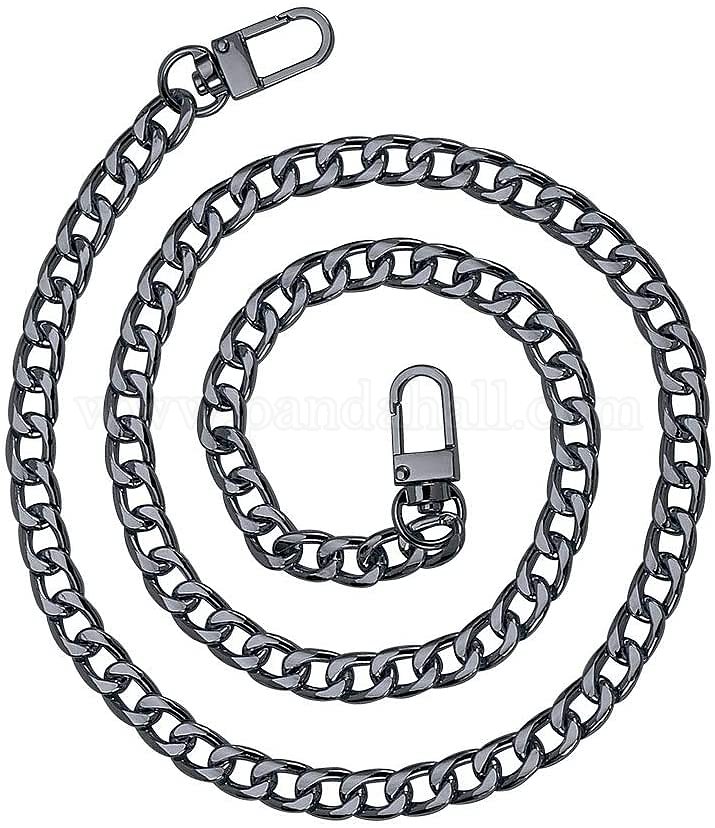 Shop SUPERDANT 47inch DIY Iron Flat Chain Strap Handbag Chains