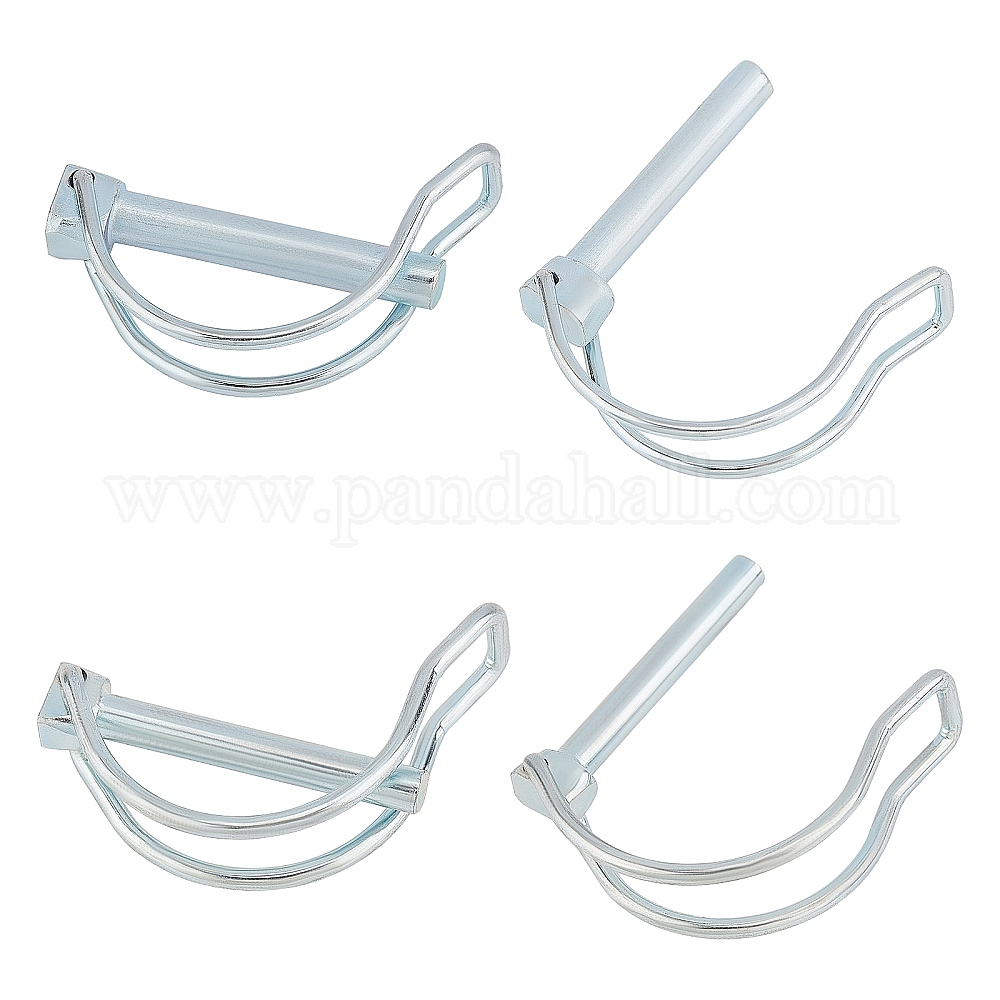 Wholesale AHANDMAKER 4Pcs 2 Style Carbon Steel Quick Lock Release Pin