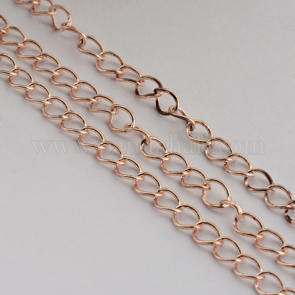 Wholesale Brass Twisted Chains
