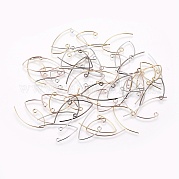 Латунные крючки для сережек KK-K197-60