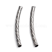 Трубки бисера EC0572X25mm-B-NF