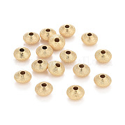 Экологичные латунные бусины KK-M225-21G-C