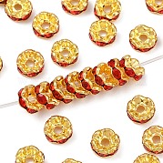 Латуни класс ходит шариков Rhinestone RSB028NF-08G