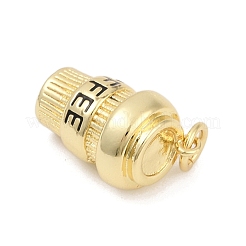 Латунь эмаль подвески KK-U062-01A-G