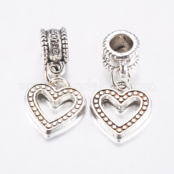 Европейские подвески из сплава в тибетском стиле PALLOY-F199-38AS