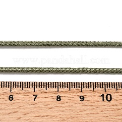 Изготовление ожерелья из плетеного нейлонового шнура толщиной 2.5 мм&nbsp;FIND-G095-01P-21