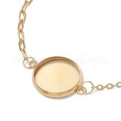 Изготовление браслета-скрепки из нержавеющей стали 304&nbsp;BJEW-JB13073-01