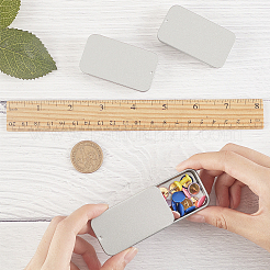 Пустая коробка из белой жести&nbsp;LS-CON-WH0076-74S