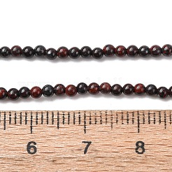 Природные брекчированных яшмы бисер нитей G-Z116-A15-2mm