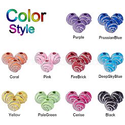 Perline acrilico placcato&nbsp;PACR-PH0002-01