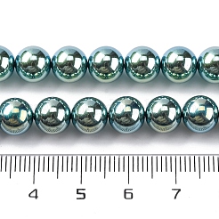 Hilos de perlas de vidrio perlado con baño UV&nbsp;GLAA-F128-01B-T24