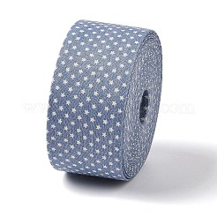 Лента из хлопка и льна длиной 5 м со звездным принтом&nbsp;LS-OCOR-K008-01C-02