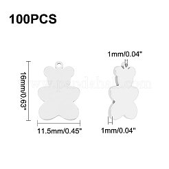 100 шт. подвески из нержавеющей стали 304&nbsp;STAS-UN0022-48