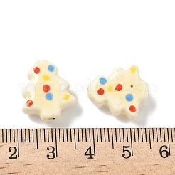 Фарфоровые бусины ручной работы&nbsp;PORC-P031-02K