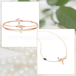 50 шт. подвески-соединители из сплава и хрустальных страз&nbsp;FIND-DC0002-57