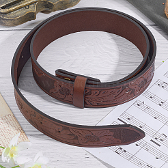 1 шт. Мужские цепочные ремни из искусственной кожи&nbsp;AJEW-CL0002-13B