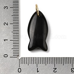 Природные подвески обсидиана&nbsp;G-A297-01G-09