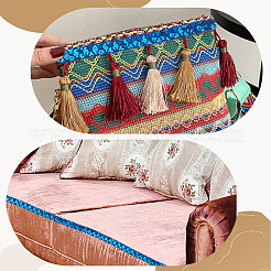 2 шт. бусины-пайетки из пластика и полиэстера OCOR-CY0002-11D