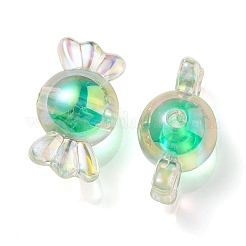 УФ-покрытие радужными переливающимися акриловыми бусинами&nbsp;PACR-E001-01A