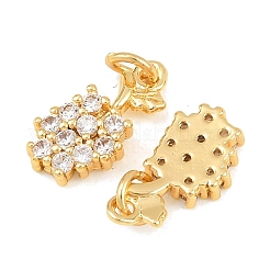 Латунные микро проложить кубического циркония подвески&nbsp;KK-F927-17G