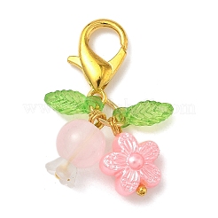 Подвески из акрила и стекла&nbsp;HJEW-JM04063