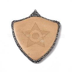 Pendentifs  gros en bois&nbsp;RB-F033-08B