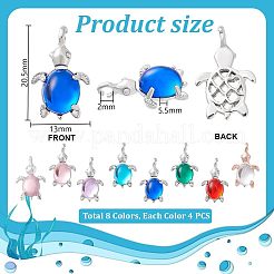 Подвески из сплава 32шт 8 цветов&nbsp;FIND-PH0021-93