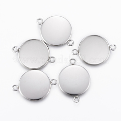 Устойчивые к потускнению крепления для кабошонов из нержавеющей стали 304 STAS-E146-19P-18mm