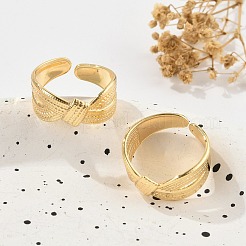 Латунные манжеты для женщин&nbsp;RJEW-B119-03G