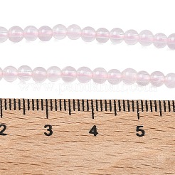 Природного розового кварца нитей бисера&nbsp;G-A307-A01-01